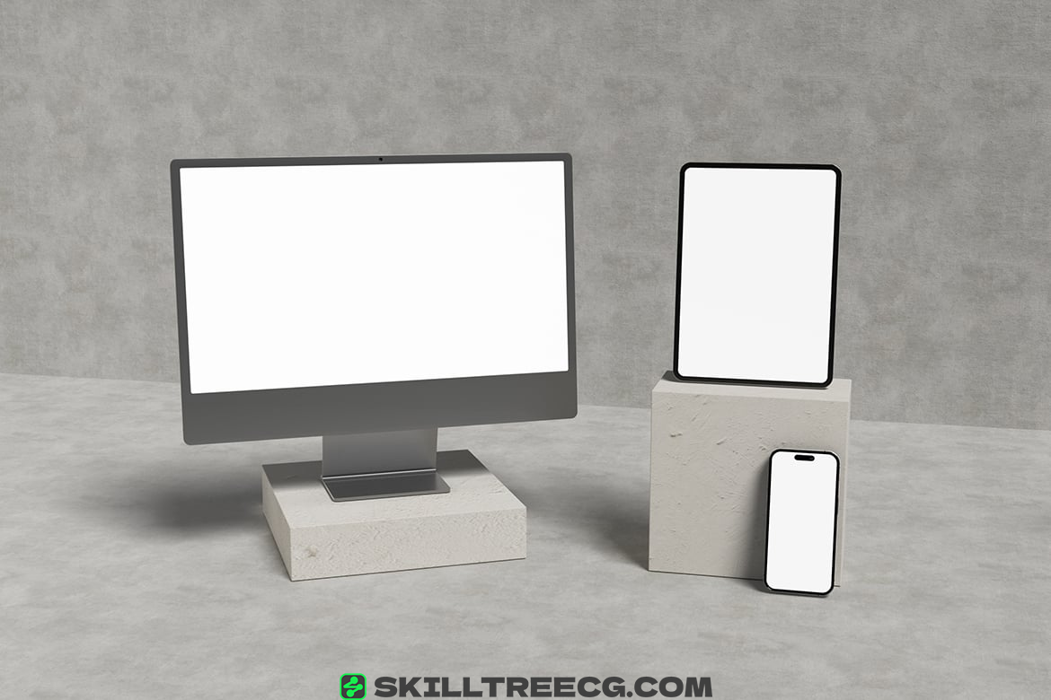 图片[4]-Multi Devices Mockup with Realistic Background（525903）-技能树